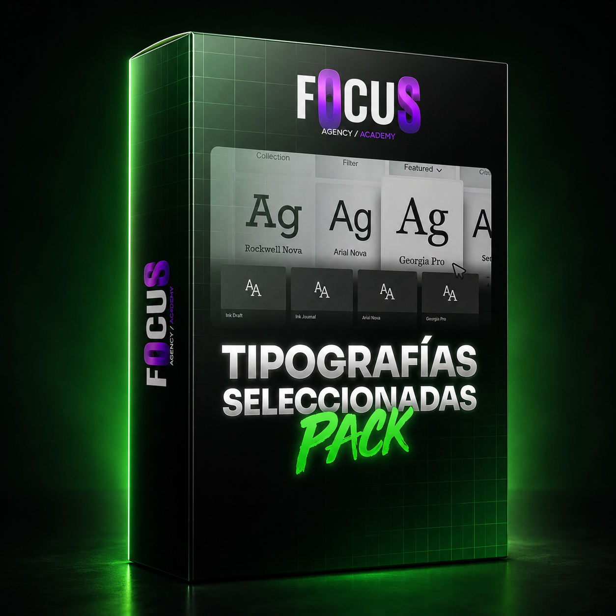 FOCUS Tipografías Seleccionadas Pack